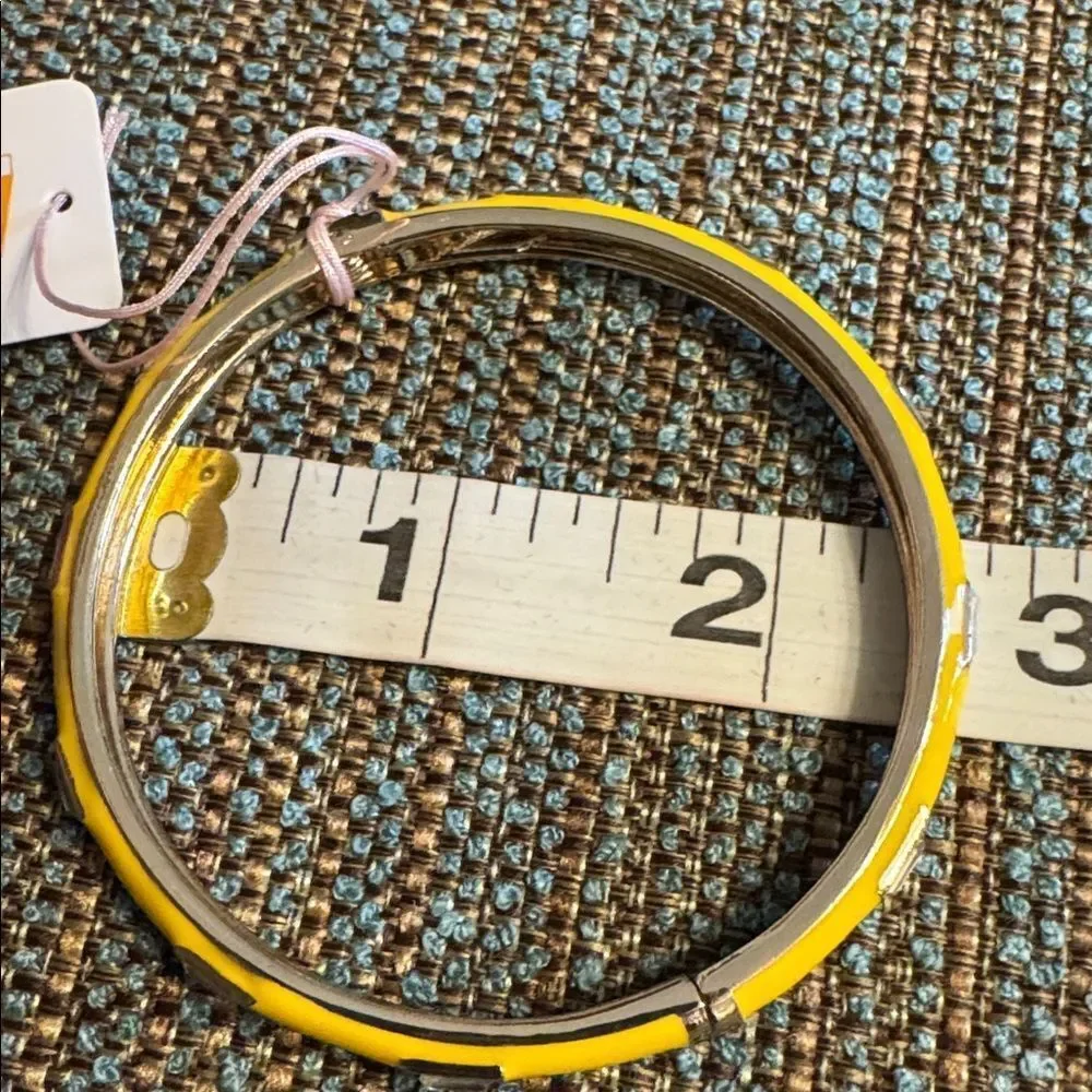 3013‎ Yellow Enamel bracelet
